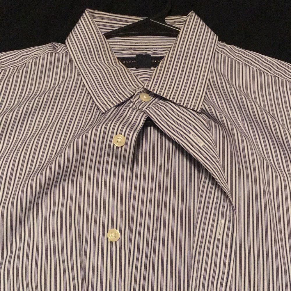 Banana Republic Purple Dress Shirts